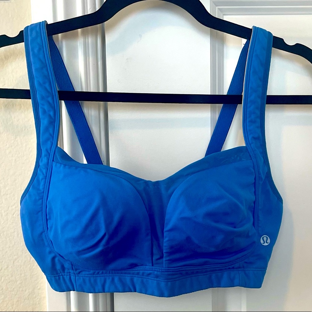 lululemon athletica Blue Sports Bra